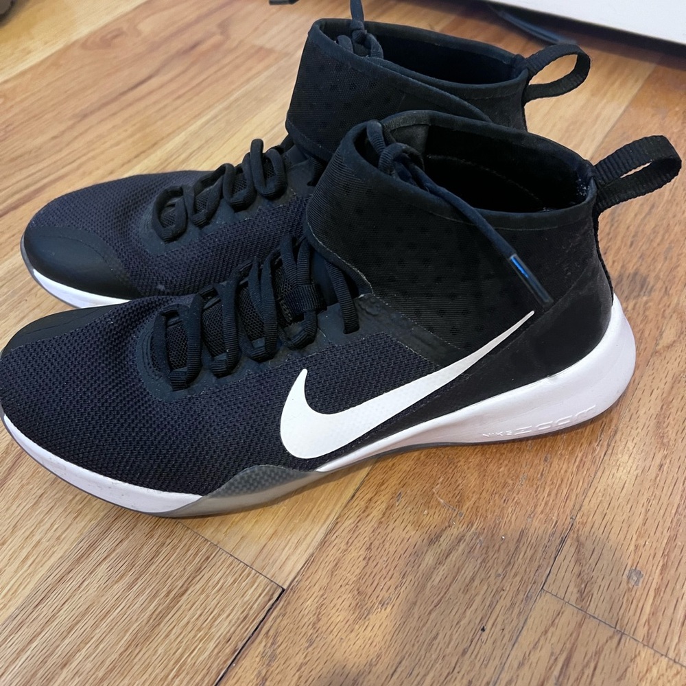 Nike Black and White Shoes